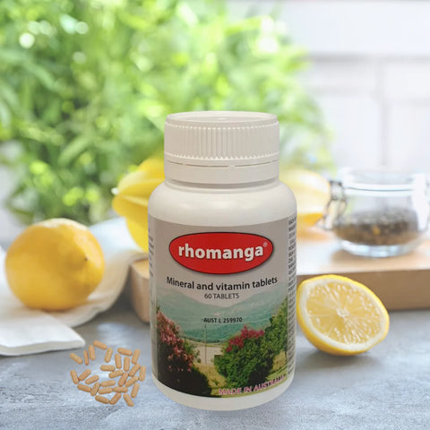 Rhomanga Mineral & Vitamin Supplement (60 Tablets) -  Percy Weston